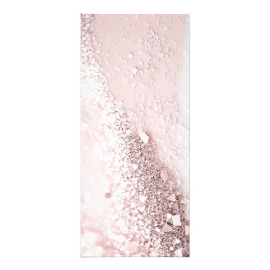 Moderne Glitter Salon Price List Rack Kaart (Achterkant)