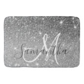 Moderne Glitter Sparkles Persoonlijk Badmat (Voorkant)