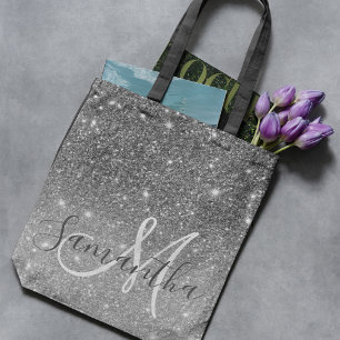 Moderne Glitter Sparkles Persoonlijk Draagtas