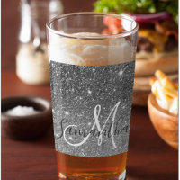 Moderne Glitter Sparkles Persoonlijk