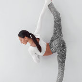 Moderne Glitter Sparkles Persoonlijk Leggings