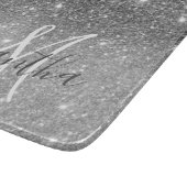 Moderne Glitter Sparkles Persoonlijk Snijplank (Hoek)
