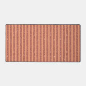 Moderne Glitter Style Orange Mangue Rayures Vertic (Recto)