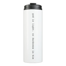 Moderne God is Licht Reis Thermokoker Thermosbeker