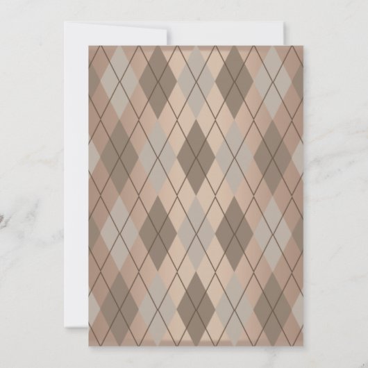 MODERNE GOLD DIAMONDS BACHELOR INVITATION PARTI (Dos)