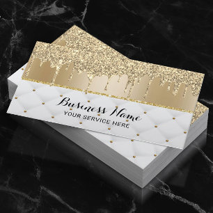 Moderne Gold Glitter zorgt voor een luxe schoonhei Visitekaartje