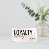 Moderne Gold-logo Visitekaartje (Staand voorkant)