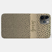Moderne Gold Mosaic Animal Print Incipio iPhone Ca Case-Mate iPhone Case (Achterkant (horizontaal))