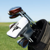 Moderne golfclubs Creëer uw eigen Initialen Golfheadcover (Insitu)