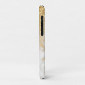 Moderne Goud Marmer Case-Mate iPhone Case (Achterkant/links)