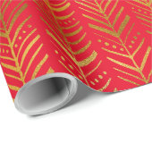 Moderne Gouden Boho Cadeaupapier (Rol Hoek)