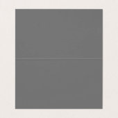 Moderne Gouden Kleur Grijs Aangepast Persoonlijk E Visitekaartjes (Binnenkant ongevouwen)