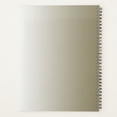 Moderne Gouden  Planner (Achterkant)