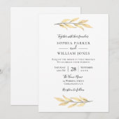 Moderne goudhondenweddenschap kaart (Voorkant / Achterkant)