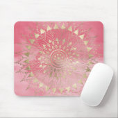 Moderne goudmandala muismat (Met muis)