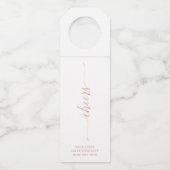 Moderne goudpenseel in Roos Flessenhanger (Voorkant)