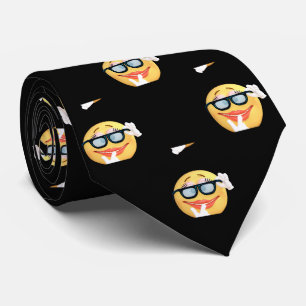 Moderne goudstippen, Emoji-gezicht Stropdas