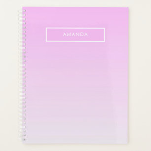 Moderne Gradients Pink Minimaliste Personnaliser