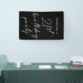 Moderne grafische 21e 21e verjaardag van het Manus Spandoek (Beurs)