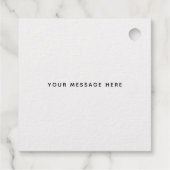 Moderne grafische Afstuderen Blush roze Afstudeerd Bedankjes Labels (Achterkant)