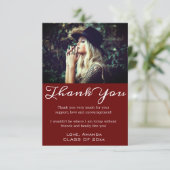 Moderne grafische Afstuderen - Hartelijk dank - Af Bedankkaart (Staand voorkant)