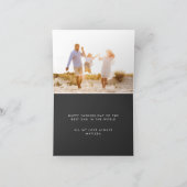 Moderne grafische typografie Multi foto vader (Binnen)