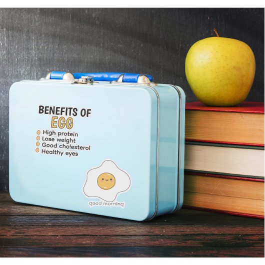 Moderne grappige citaat voordelen van ei voor eier sticker