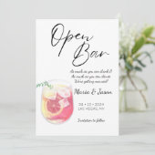 Moderne grappige foto save the date (Staand voorkant)