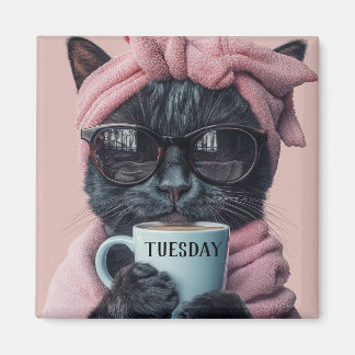 Moderne grappige huisdierendagen magneet