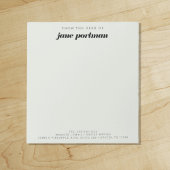 Moderne Gras Sage Vert du bureau du Bloc-notes