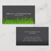 Moderne graszorg - Landscapinggras Visitekaartje (Voorkant / Achterkant)