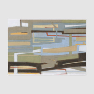 Moderne, gratis uitdrukkende schilderijen van Norm Tissuepapier