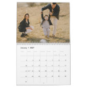 Moderne Green Custom Créez votre propre calendrier (Jan 2027)