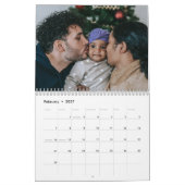 Moderne Green Custom Créez votre propre calendrier (Feb 2027)