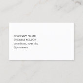 Moderne grijze namaakmetaal zwarte QR-code vet Visitekaartje (Achterkant)