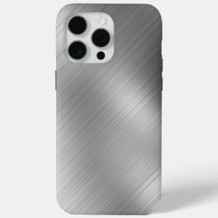 Moderne grijze textuur sjabloon iPhone 15 pro max hoesje