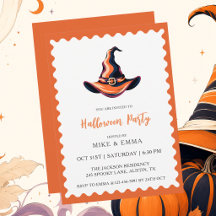 Moderne Gril Heksenhoed Halloween