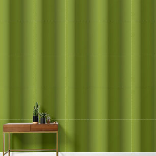 Moderne groene 3D-effect strepen Behang