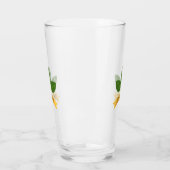 Moderne Groene Bladeren Glas (Links)