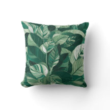 Moderne groene bladeren patroon