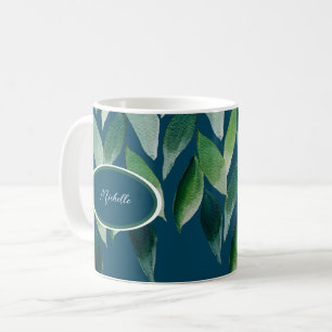 Moderne Groene Boheemse Natuur Koffiemok