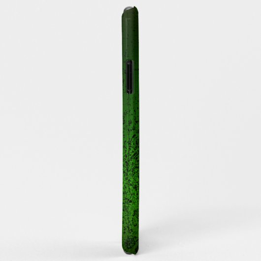 Moderne groene draak blaast wapenschild Case-Mate iPhone case (Achterkant/rechts)