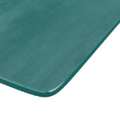 moderne groene en witte monogram snijplank (Hoek)