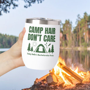 Moderne Groene Kamp Bachelorette Weekend