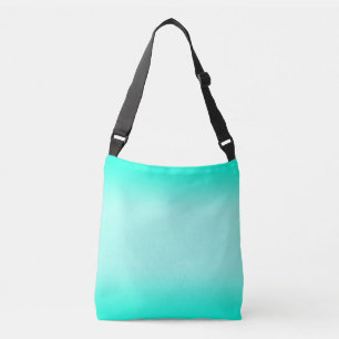 Moderne groene natuur van de gradiënt van de Water Crossbody Tas