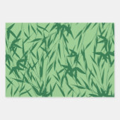 Moderne groene olie inpakpapier vel (Voorkant)