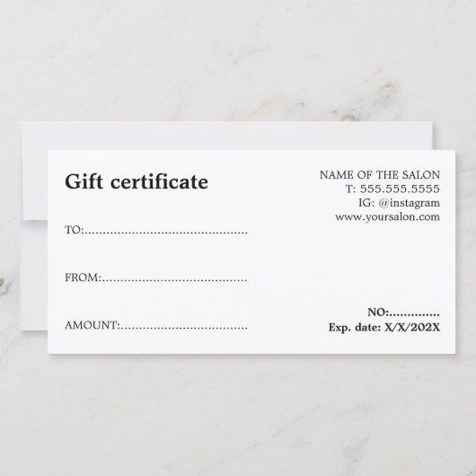 Moderne groene pastel Bold Holiday Salon (Achterkant)