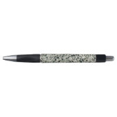 Moderne Groene Terrazzo Patroon Abstracte Pen (Voorkant)