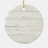 Moderne grootmoeder en opa kerstversiering keramisch ornament (Achterkant)