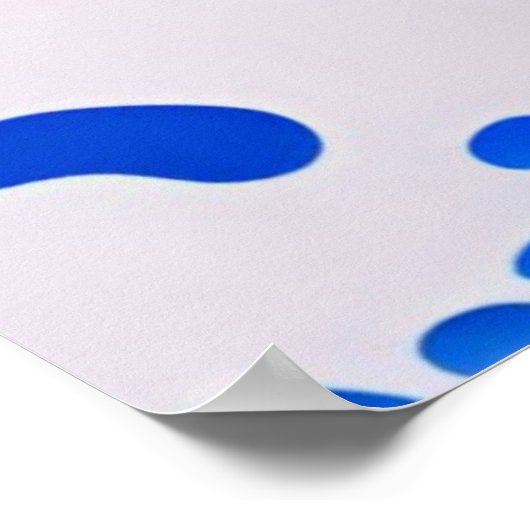 moderne grote golf poster (Hoek)